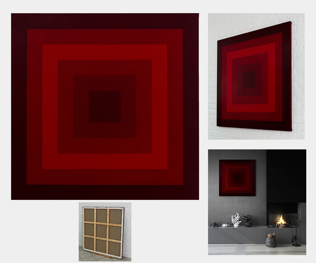 Painting: abstract minimalism KH#197