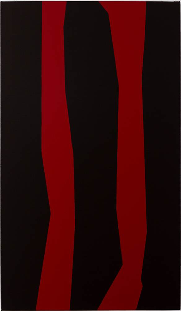 Painting: abstract stripes minimalism KH#245