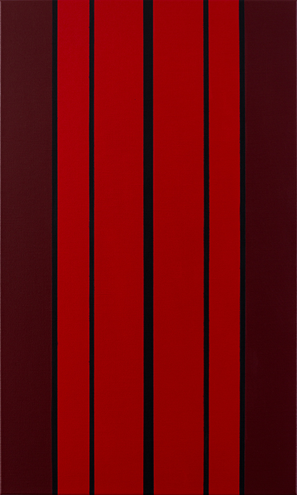 Painting: abstract stripes minimalism KH#253
