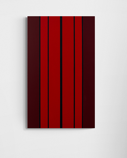 Painting: abstract stripes minimalism KH#253