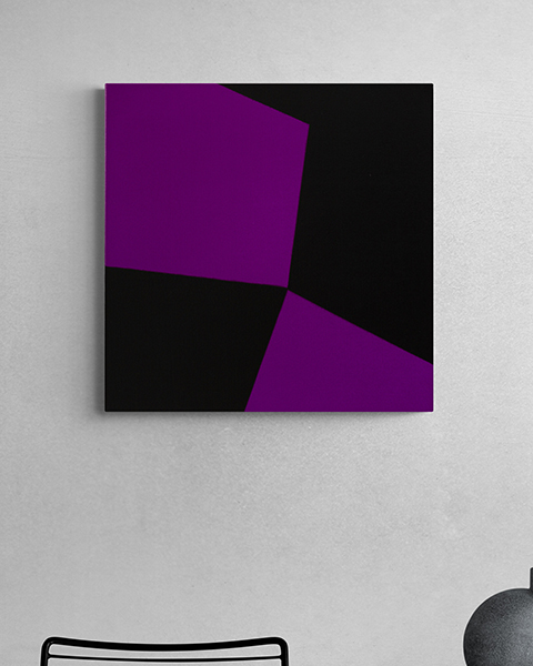 Painting: abstract constructive minimalism KH#280