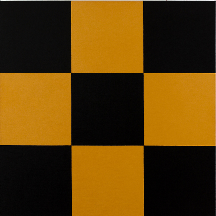 Painting: abstract squares minimalism KH#297