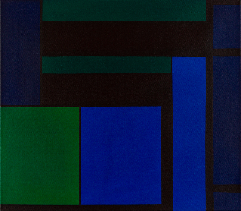 Painting: abstract constructive minimalism KH#307