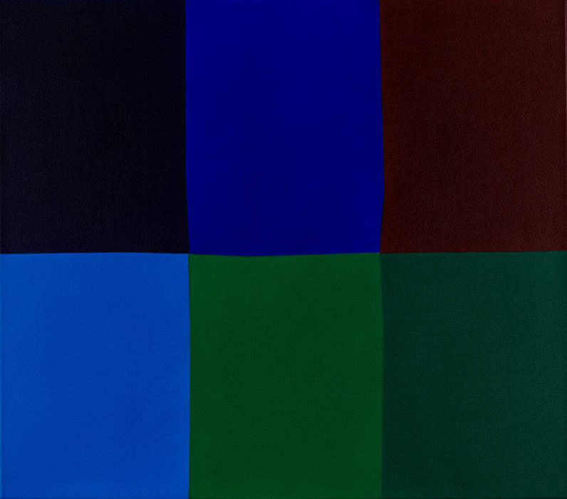 Painting: abstract colorfield minimalism KH#308