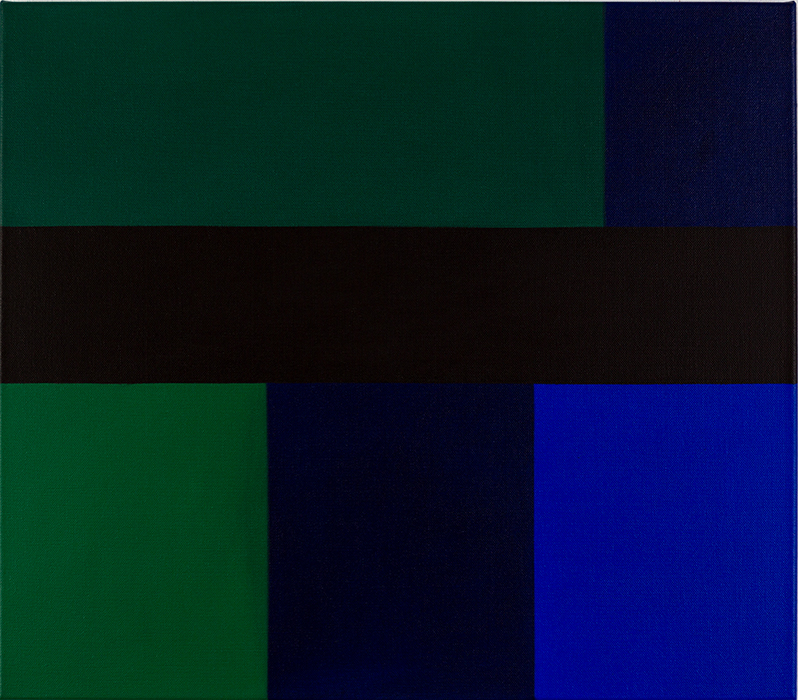 Painting: abstract constructive minimalism KH#309