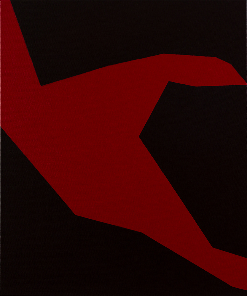 Painting: abstract constructive minimalism KH#312