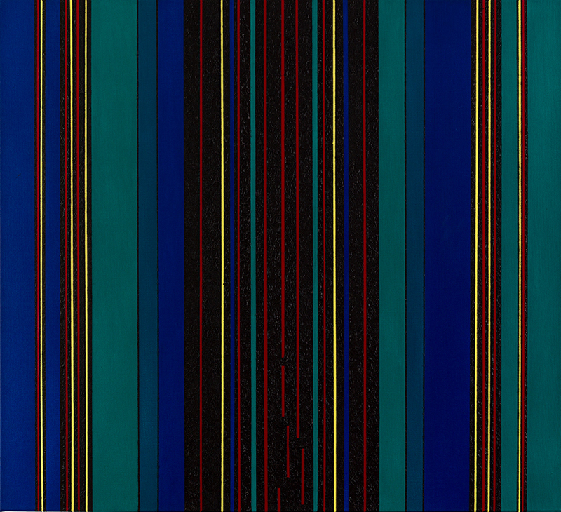 Painting: abstract stripes minimalism KH#333