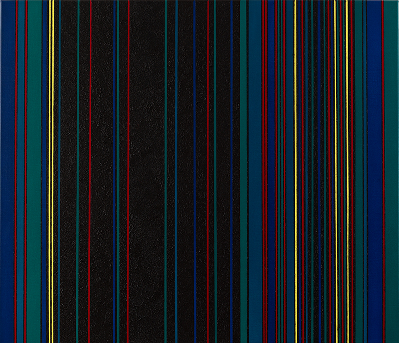 Painting: abstract stripes minimalism KH#334