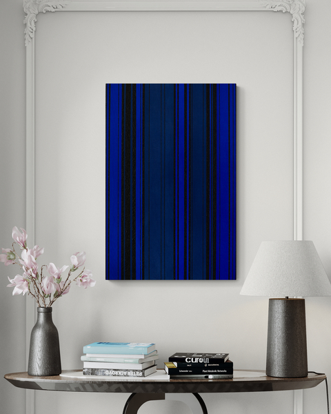 Rhythm and Quality Contrast in Cobalt Blue: KH#345